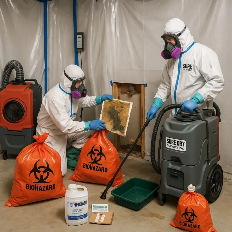 Contaminated Water Handling Protocols process in Wilton, CT