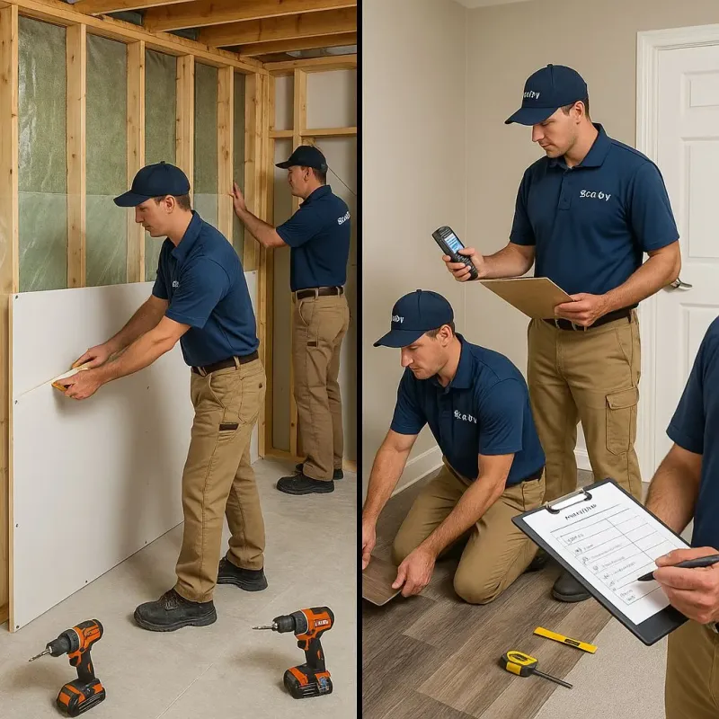 Repairs and Reconstruction process in Wilton, CT