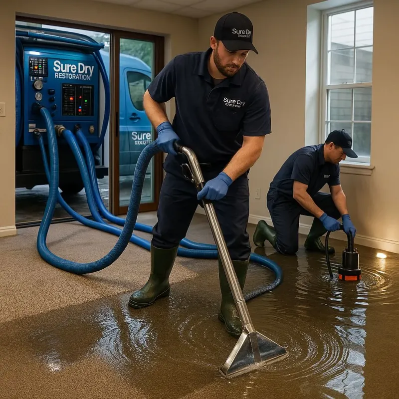 Water Extraction and Removal process in Wilton, CT